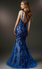 Mori Lee 48025 - One Shoulder Embroidered Prom Gown - view 8