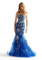 Mori Lee 48029 - Sleeveless Embroidered Prom Gown - view 8