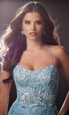 Mori Lee 48029 - Sleeveless Embroidered Prom Gown - view 7