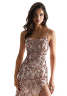 Mori Lee 48030 - Embellished Scoop Neck Prom Gown - view 10