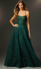 Mori Lee 48056 - Scoop Neck Prom Gown - designer prom dress at Silhouette Dresses