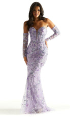 Mori Lee 49002 - Sequin Pattern Prom Dress - view 6
