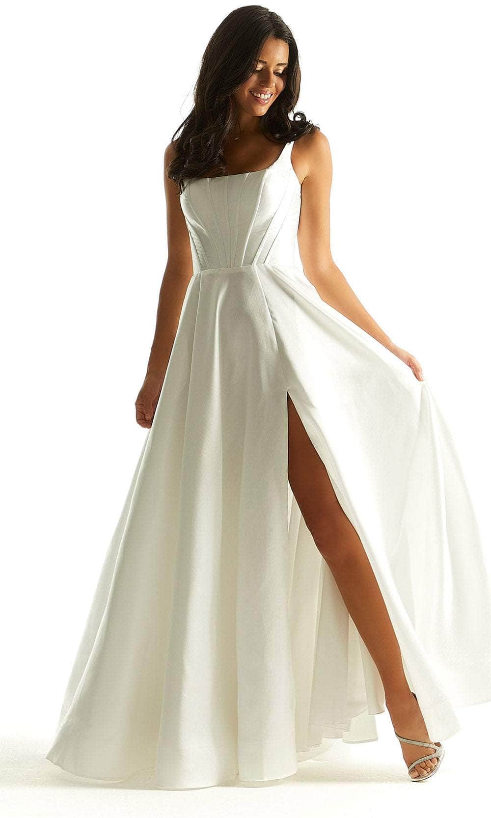 Mori Lee 49020 - Satin Corset Bodice - view 5