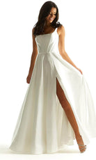 Mori Lee 49020 - Satin Corset Bodice - view 5