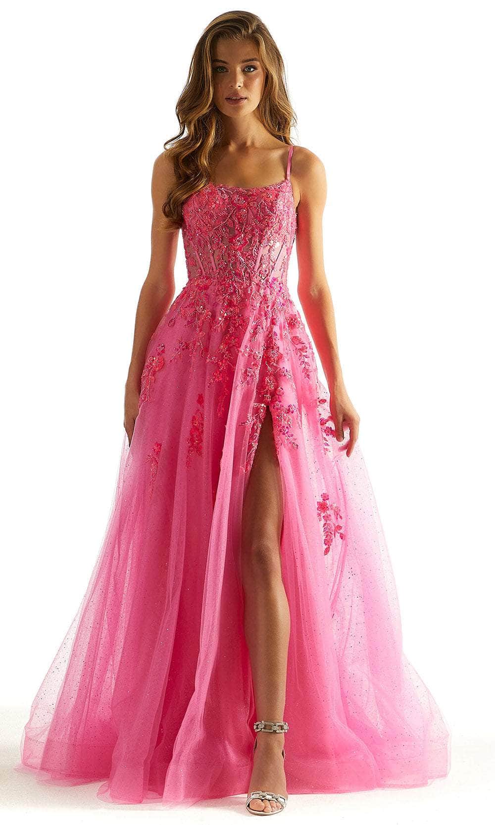 Mori Lee 49023 - Scoop Corset Prom Dress - designer prom dress at Silhouette Dresses