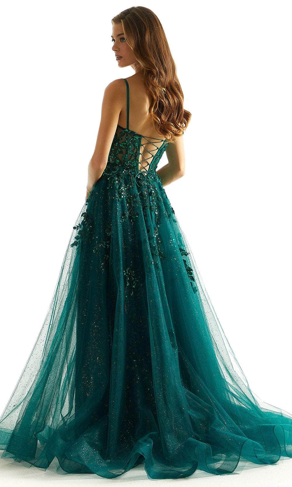 Mori Lee 49023 - Scoop Corset Prom Dress - back view
