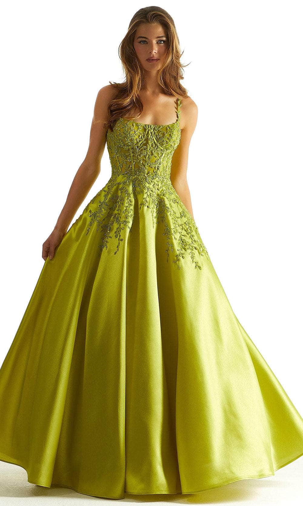 Mori Lee 49026 - Square Corset Prom Dress - view 5