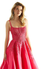 Mori Lee 49026 - Square Corset Prom Dress - view 4