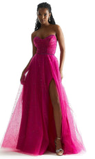 Mori Lee 49028 - Crystal Sweetheart Prom Dress - designer prom dress at Silhouette Dresses