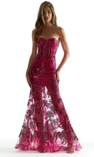 Mori Lee 49032 - Illusion Mermaid Gown - designer prom dress at Silhouette Dresses