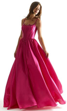 Mori Lee 49036 - Leaf Square Prom Dress - view 5