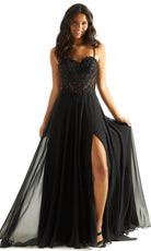 Mori Lee 49056 - Embroidered Bustier Prom Dress - view 5