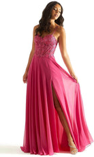 Mori Lee 49056 - Embroidered Bustier Prom Dress - view 7