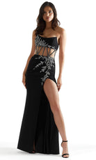 Mori Lee 49063 - Strapless Beaded Prom Dress - designer prom dress at Silhouette Dresses