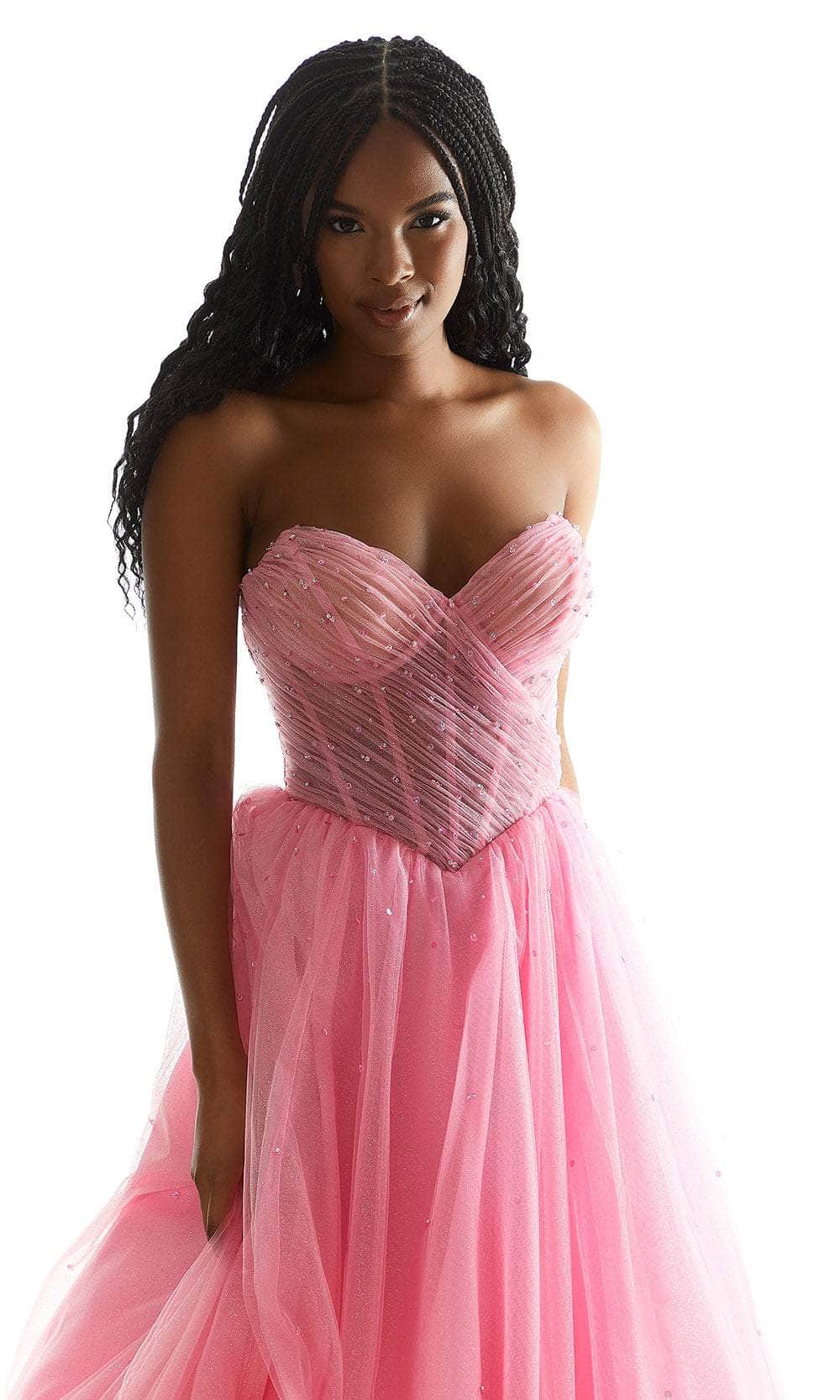 Mori Lee 49071 - Corset Glitters Prom Dress - view 5