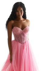 Mori Lee 49071 - Corset Glitters Prom Dress - view 5