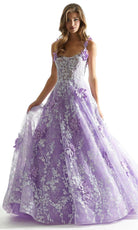 Mori Lee 49072 - Square Corset Prom Dress - designer prom dress at Silhouette Dresses