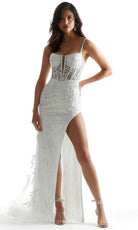 Mori Lee 49089 - Scoop Plunge Prom Dress - designer prom dress at Silhouette Dresses