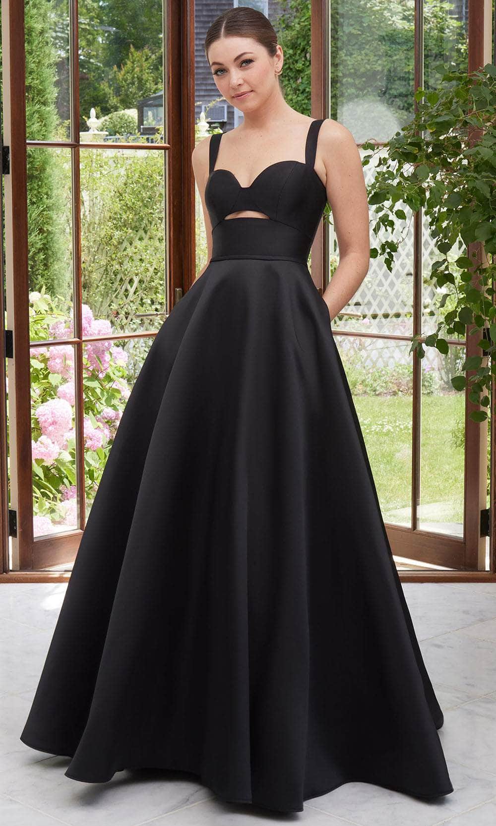 Mori Lee 49111 - Bandeau Cutout Prom Dress - designer prom dress at Silhouette Dresses