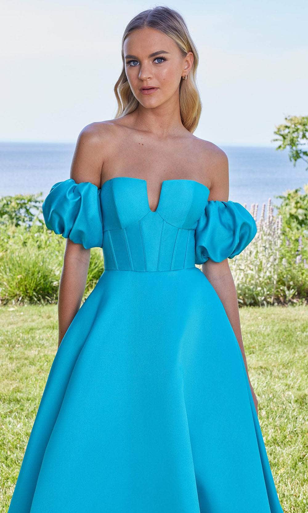 Mori Lee 49129 - Mikado A-Line Prom Dress - view 4