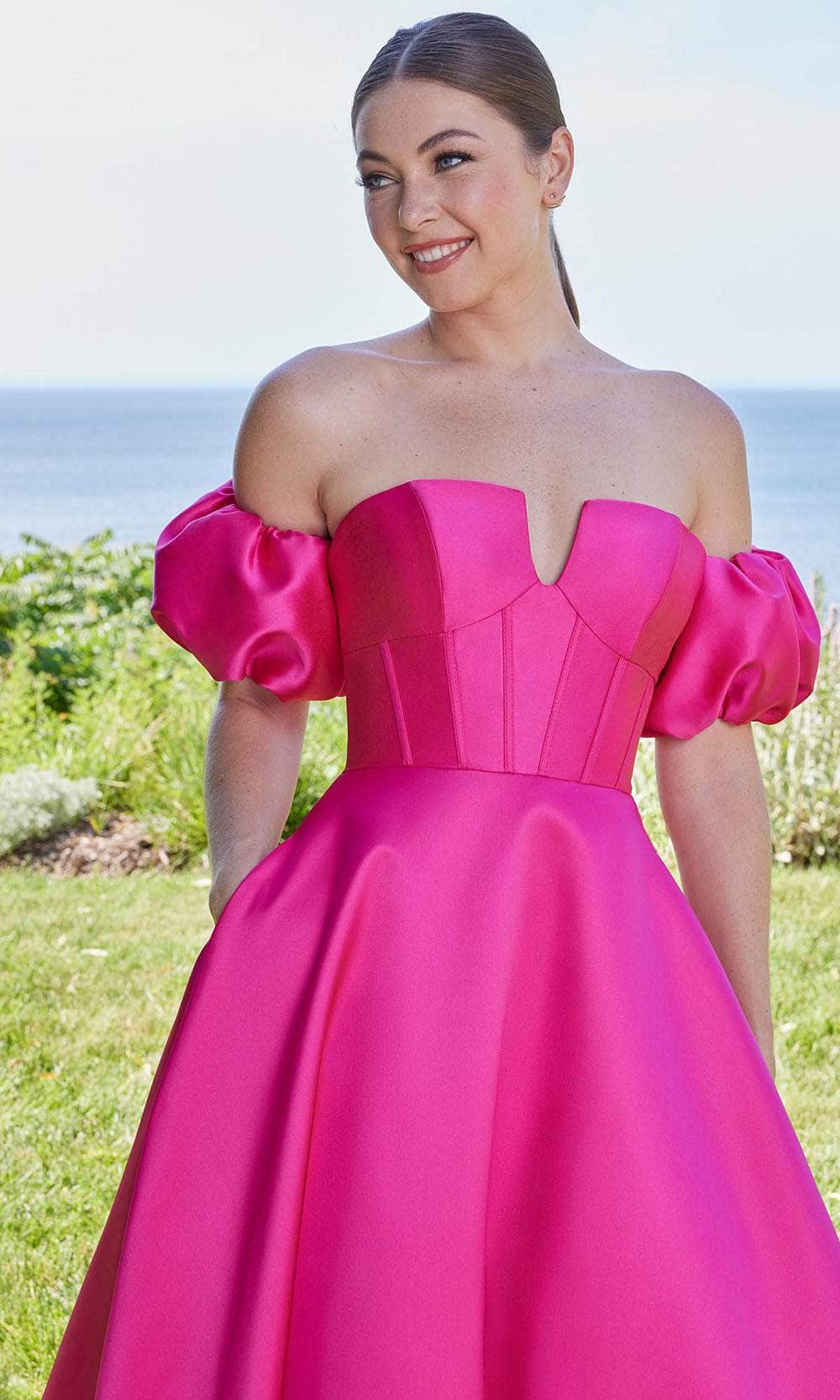 Mori Lee 49129 - Mikado A-Line Prom Dress - view 6