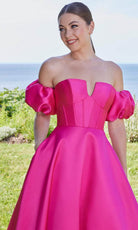 Mori Lee 49129 - Mikado A-Line Prom Dress - view 6