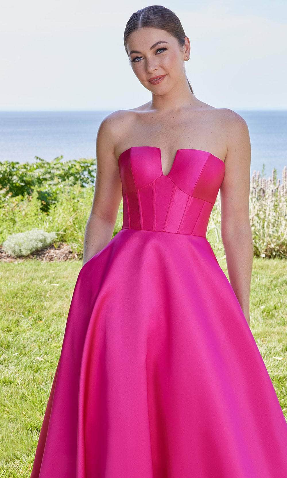 Mori Lee 49129 - Mikado A-Line Prom Dress - view 7