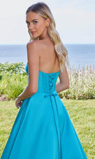 Mori Lee 49129 - Mikado A-Line Prom Dress - back view