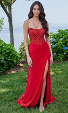 Mori Lee 49151 - Beaded Scoop Prom Dress - view 4