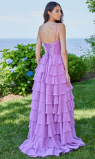 Mori Lee 49162 - Bustier A-Line Prom Dress - back view