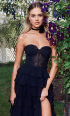 Mori Lee 49162 - Bustier A-Line Prom Dress - view 5
