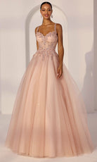 Mori Lee 49273 - Floral Glitter Sweetheart Tulle Prom Gown - Silhouette Dresses