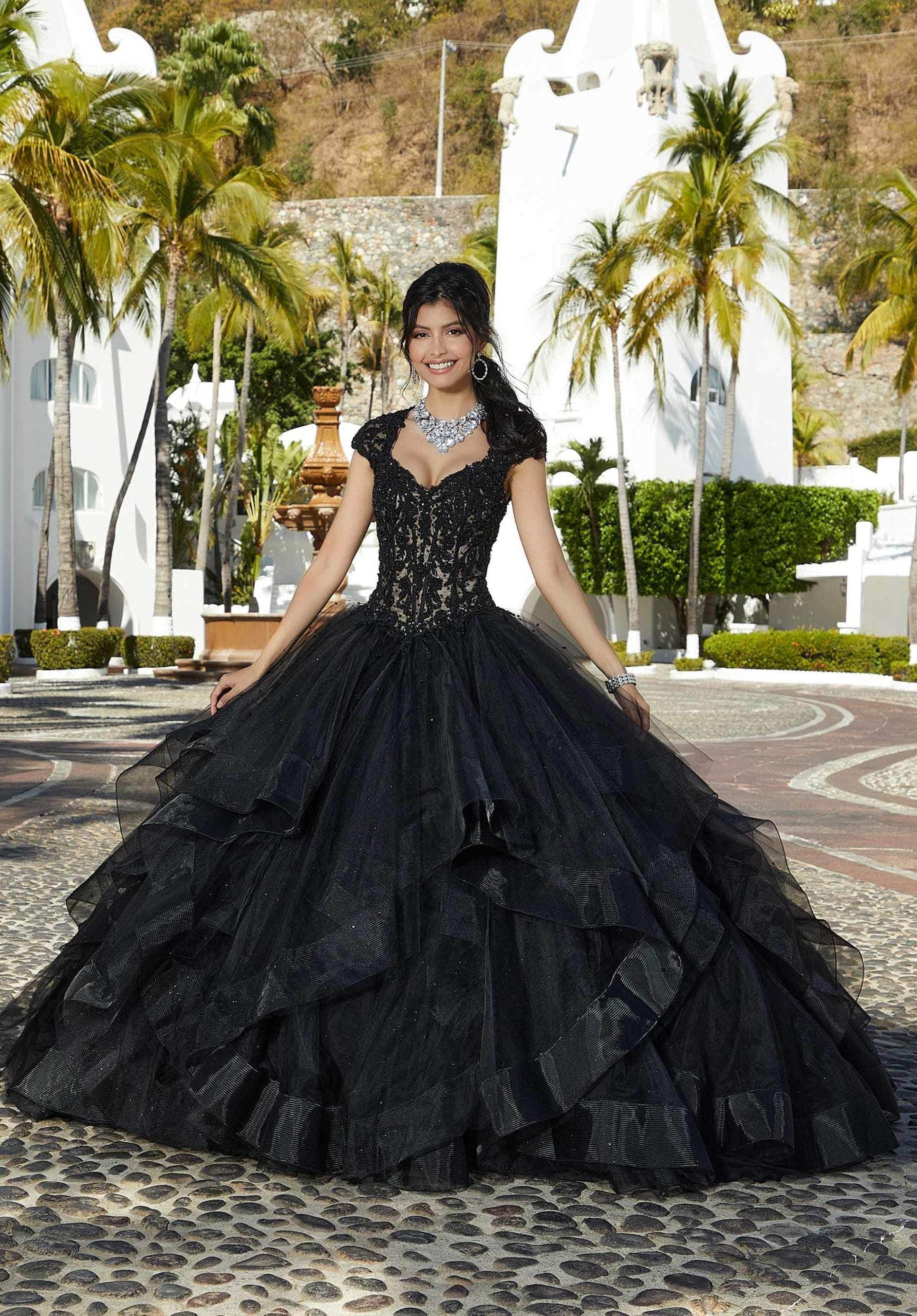 Mori Lee 60161 - Embellished Bodice Ballgown - view 9