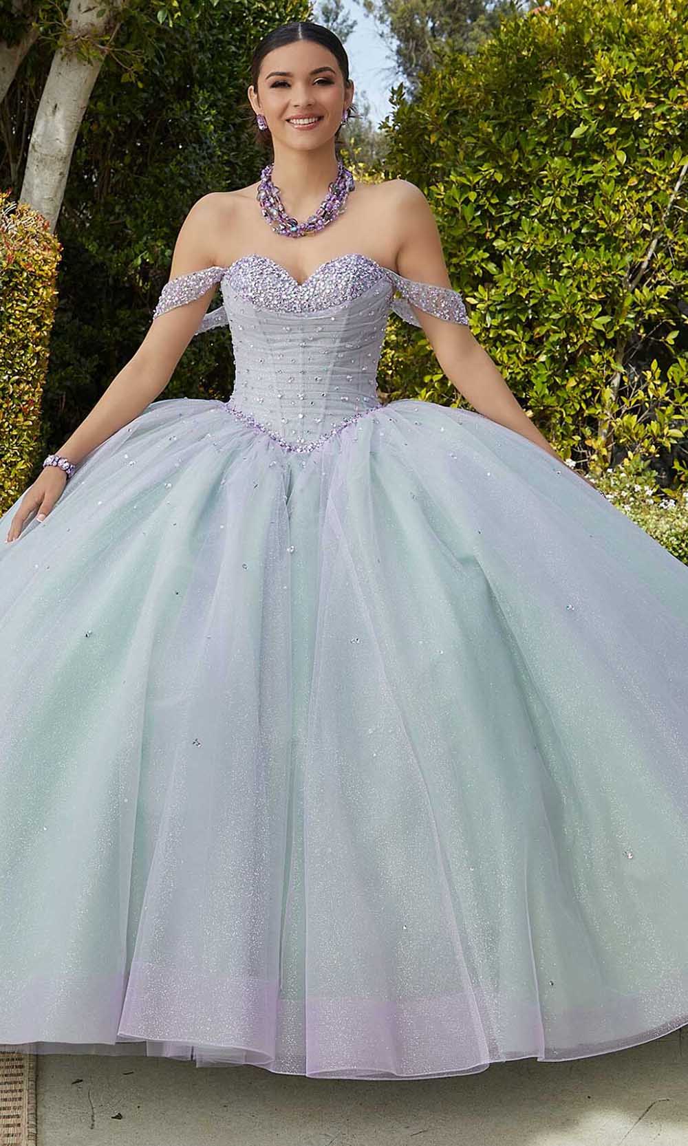 Mori Lee 60184 - Beaded Sweetheart Neck Ballgown - designer ball gown at Silhouette Dresses