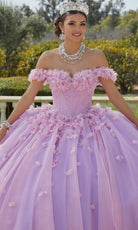 Mori Lee 60186 - Floral Embellished Sweetheart Neck Ballgown - view 4