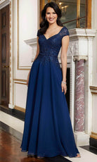 Mori Lee 72626 - Chiffon Skirt Formal Dress - designer formal gown at Silhouette Dresses