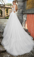 Julietta 6978 - Detachable Sleeve Wedding Dress