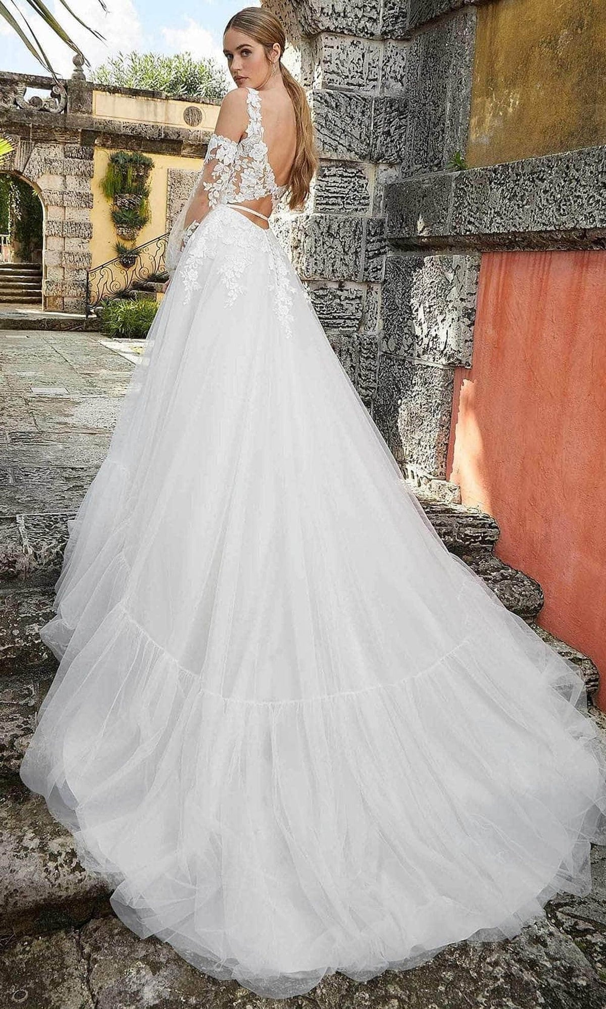 Julietta 6978 - Detachable Sleeve Wedding Dress