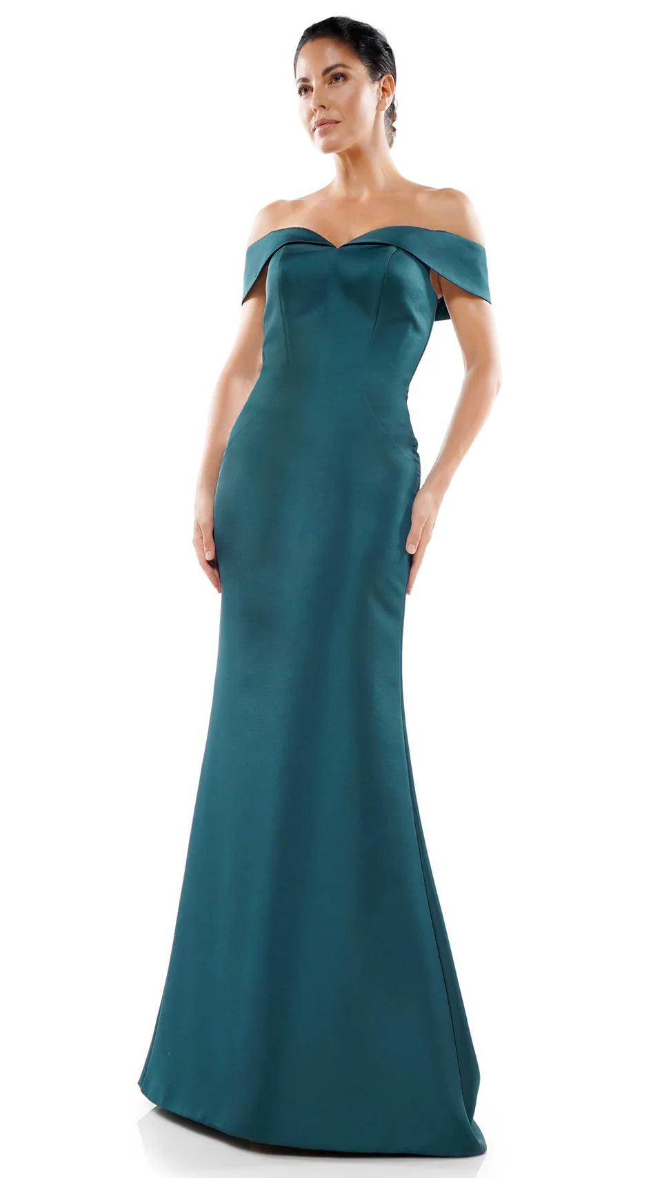 Marsoni by Colors - MV1153 Draped Off Shoulder Gown - view 6