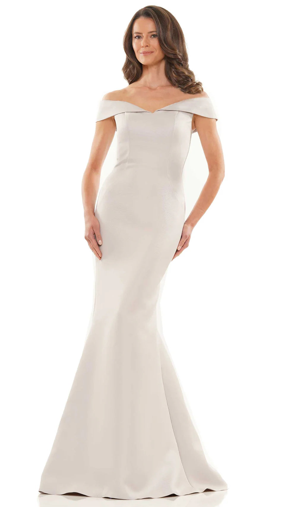 Marsoni by Colors - MV1153 Draped Off Shoulder Gown - view 9