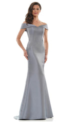 Marsoni by Colors - MV1153 Draped Off Shoulder Gown - view 10