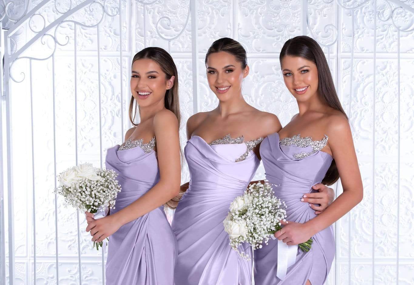 Portia and Scarlett - PS21218 Sweetheart Neck Drape Simple Prom Gown - view 15