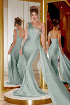 Portia and Scarlett PS21219 Sleeveless Asymmetric Dress