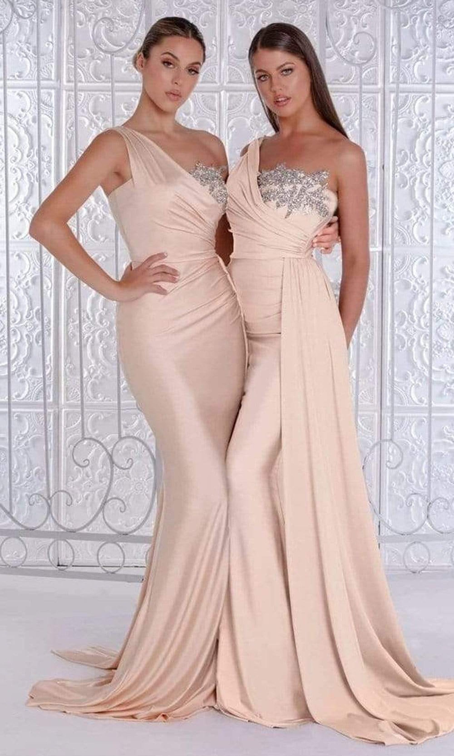 Portia and Scarlett PS21219 Sleeveless Asymmetric Dress