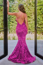 Portia and Scarlett - PS22350 One-Shoulder Sequin Mermaid Gown - view 14
