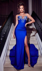 Portia and Scarlett PS23392 - Jeweled Corset Evening Dress - view 4