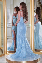 Portia and Scarlett PS23422 - Embellished Sweetheart Classic Prom Gown