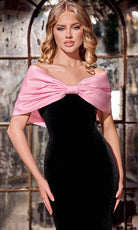 Portia and Scarlett PS24042 - Bow Detail Prom Dress - view 4