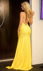 Portia and Scarlett PS24051X - Asymmetrical Trumpet Prom Dress - view 13