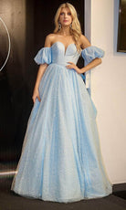Portia and Scarlett PS24066 - Sweetheart Ballgown with Slit - Silhouette Dresses